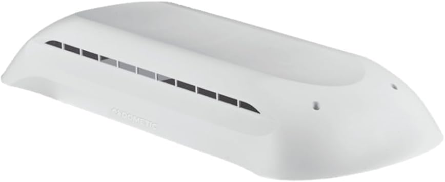 DOMETIC 3312695.004 غطاء تنفيس الثلاجة فقط لمجموعة تنفيس كاملة - أبيض قطبي
