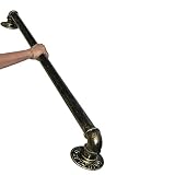 ZINIUKEJI 1ft- 20ft Corrimano Scale in casa all'aperto di corrimano per Scale gradini zampillanti di corrimano a Parete Senza Slip, ringhiera per Scale - Bronzo Antico (Size : 200cm)