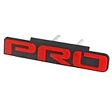 LJTsheng for TRD PRO Front Grille Insert Emblem Badge 5 9/16 INCH,3D Grille Decoration Nameplate Decal,Fit for Tacoma Tundra 4runner Pack of 1 (Red)