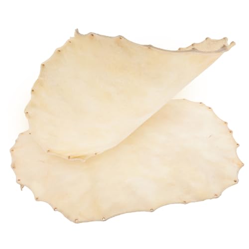 BESPORTBLE African Drum Leathers 2pcs Drum Covers Replacement for Percussion Mallets