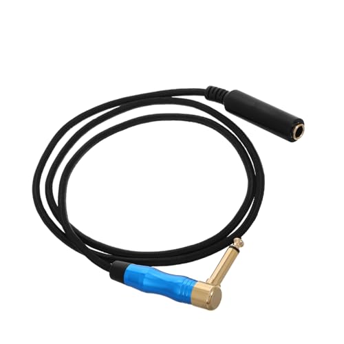 Cable adaptador de audio 1 m con conector Jack 6.35 mm miniatura 1