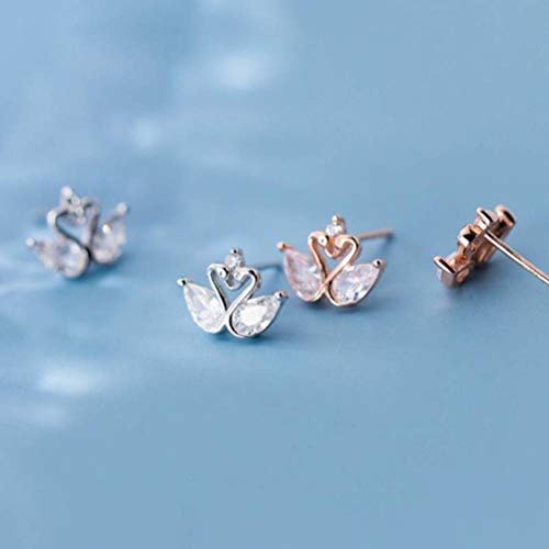 Boucles d'oreilles S925 en diamant de mode et argent sterling - 3