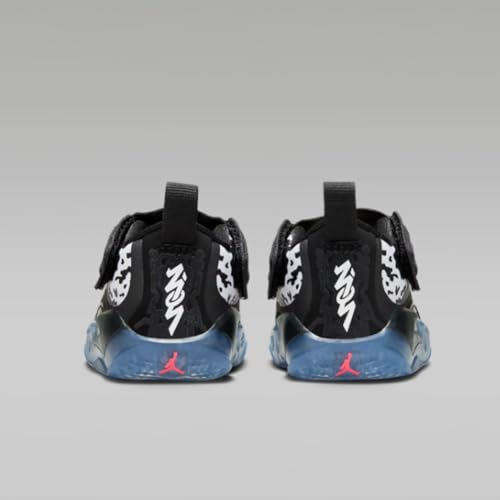 Nike Zion 3 Baby/Toddler Shoes (DV3868-018, Black/Laser Orange/Citron) Size 73