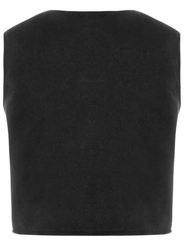 Moily Kids Girls Faux Suede Tassel Waistcoat Cowgirls Fringe Vest Hippie Cardigan Mini Jacket4