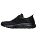 Skechers Men's Hands Free Slip-ins Go Walk Arch Fit 2.0 - Grand Select 2 Sneaker, Black/Black, 9.5