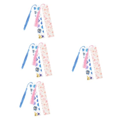 Marque-pages décoratifs résine LALAFINA lot de 8 pour offrir aux lecteurs