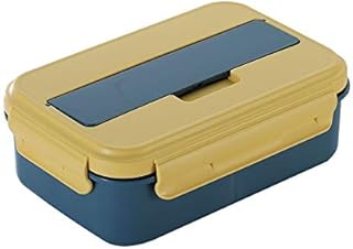 CHENCfanh Lunch Box Isotherme Bento Lunch Box Leakproof Lunch Box Portable Randonnée Bureau Camping école avec Compartiment Vaisselle Micro-Ondes Food Box Container