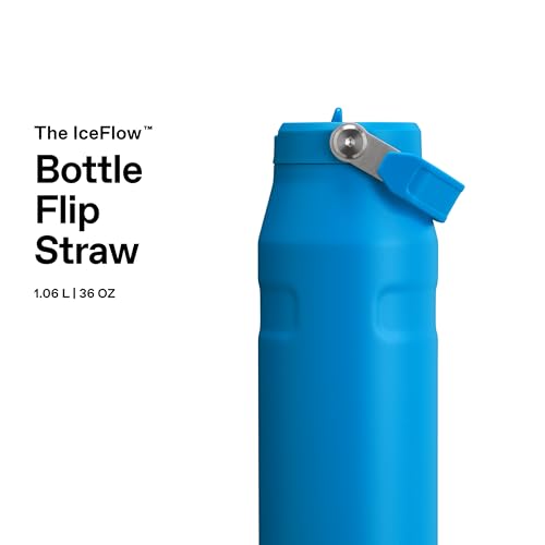 Stanley 1913 Flip Straw Trinkflasche mit Strohhalm 1.06L - Thermobecher Kühlt 17 Stunden - 4 Tage Eisgekühlt - BPA-frei - Auslaufsicher… – Ansicht 3