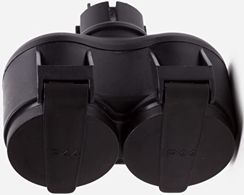 Outdoor Steckdose IP44 - Wasserdichte Doppelsteckdose Für Garten & Bad