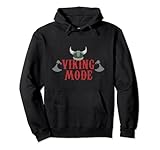 Photo Gallery viking mode - regalo per gli amanti della mitologia norvegese felpa con cappuccio Photo Gallery viking mode - regalo per gli amanti della mitologia norvegese felpa con cappuccio