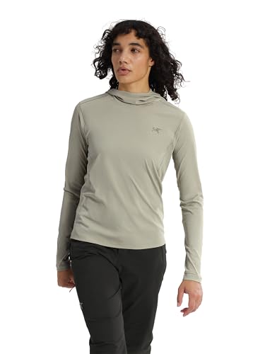 Arcteryx Sunna Hoody Womens | Breathable UPF 50+ Hoody for Hikes in Full Sun | Habitat Large