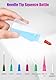 Spritze Set 1ml 3ml 5ml 10ml 20ml Luer Lock Spritze mit stumpfer Nadelspitze, 30ml 50ml 100ml Nadelflasche Applikator für DIY Handwerk, Strass, Holzbearbeitung, Farbe, Klebstoffe, Öl, Tinte, Leim