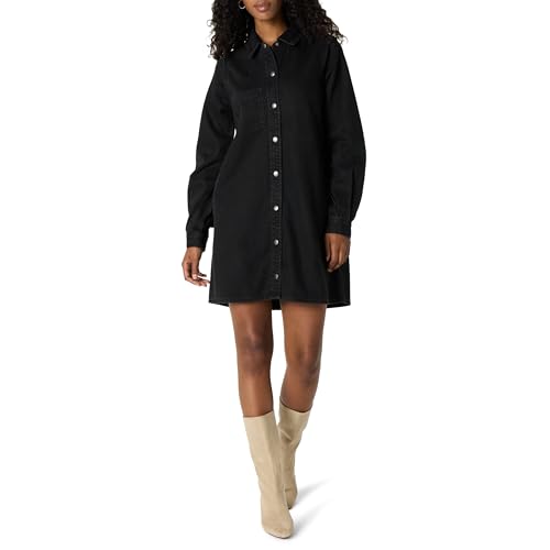 Image of The Drop Womens Katerina Denim Shirtdress