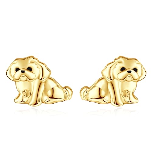 Bijoux Shih Tzu en argent cadeau idéal pour femme passionnée par son chien
