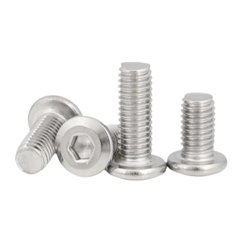 Allen Head Screws Rivet Socket Flat Head Joint Bolts(M5-10Pcs,16mm)