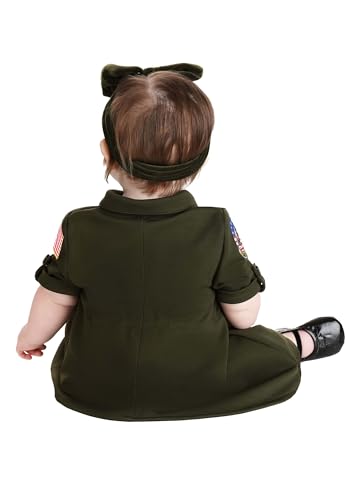 Disfraz de piloto para bebé niña 3 a 6 meses miniatura 4