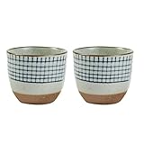 DONFAMDS Taza de Sake Japonesa Pintada a Mano 2 Pcs 50 Ml, Porcelana Fina Glaseada, Delicada Copa para Servir Sake Tradicional, Adecuado para Ceremonias y Regalos