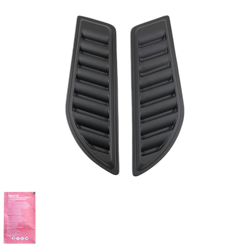 Motorhaube Lüftungsschlitze kompatibel mit allen Pick Up Offroad Universal Fahrzeugen 2 Tlg