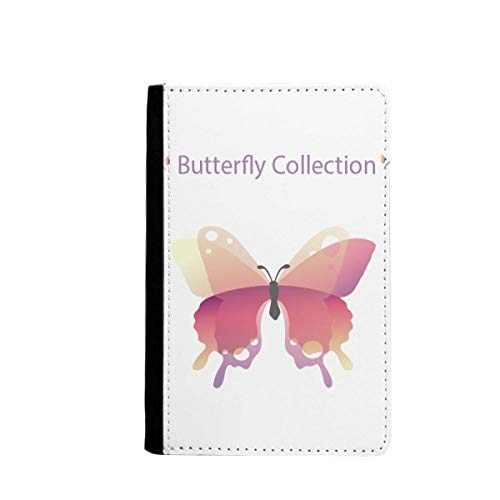 Étui portefeuille passeport rose papillon idéal pour organiser vos voyages