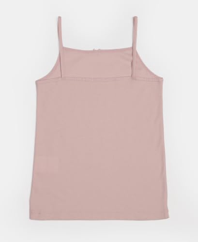 Image of Jockey SG04 Girls Super Combed Cotton Rib Fabric Camisole with Regular Straps Potpourri 7-8 Yrs