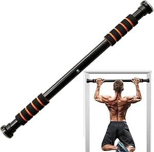 Barra Fixa de Porta Ajustável de 63 até 96 Cm Ideal para Seus Exe...