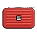 Target Darts Takoma XL Darts Wallet Case, Red – Holds 6 Darts, Protective EVA Holder with Double Zip Lock Pouches – Professional Dart Accessories