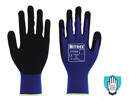 NITREX 270NF 10 works of Gardening Gloves, Sandy Nitrile Palm Coating, Abrasion and Tearing Protection, Reduces Hand Fatigue - Image 2