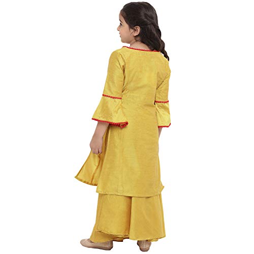 Image of Bitiya By Bhama Girl's Cotton a line Salwar Suit