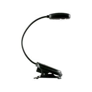 Mighty Bright Luce di lettura eFlex con clip per Kindle, Colore: Nero