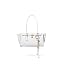 Gold-tone Hardware/Urbino Leather/Optic White
