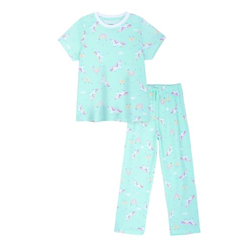 Image of Nap Chief Kids Cotton Night Suit for Boys & Girls, Tshirt & Pyjama Set for Sleepwear