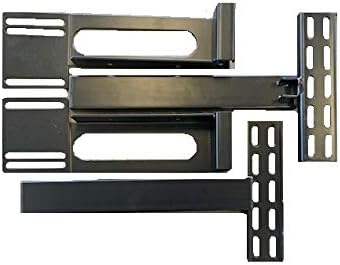 Headboard Bracket Kit Compatible with Serta Motion Perfect, Custom, Plus, or Beautyrest Luxury Adjustable Bed Frames