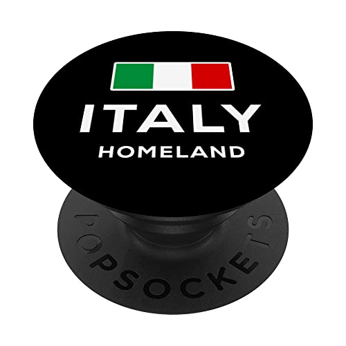 Italy Homeland - Italy Pride - Italy Flag PopSockets PopGrip Interchangeable