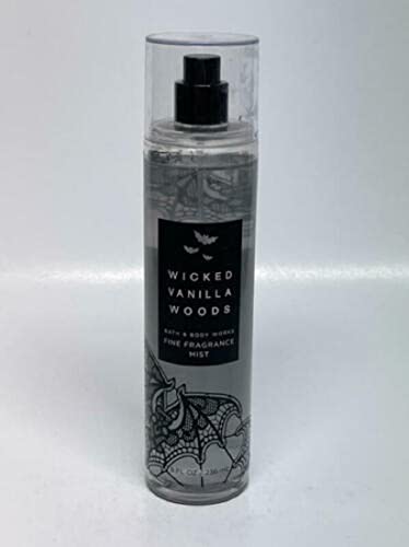 Bath and Body Works Wicked Vanilla Woods Fine Fragrance Mist Full Size 8 Ounce