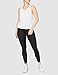 Marca Amazon - AURIQUE Camiseta Deportiva de Tirantes de Rejilla Mujer, Negro...