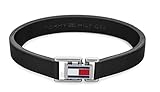 Tommy Hilfiger Jewelry Lederarmband für Herren Schwarz - 2790429
