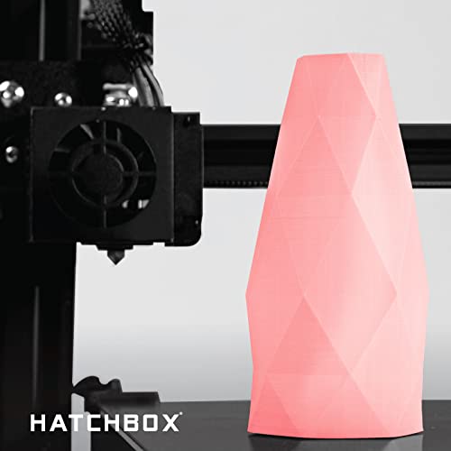 Hatchbox Silk Pla 3D Printer Filament, Dimensional Accuracy +/- 0.03 Mm, 1 Kg Spool, 1.75 Mm, Pink #TOP6