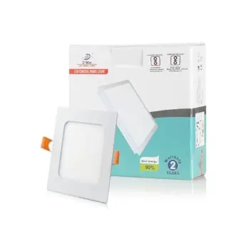 DMT DMAK Multi Traders 12 Watt LED Square False Ceiling Light for POP (Warm White and Yellow, 14.5 X 14.5 cm ).