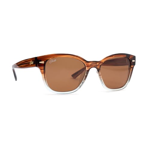 Calcutta Chica Polarized Sunglasses Sandstone Frame Brown Lens