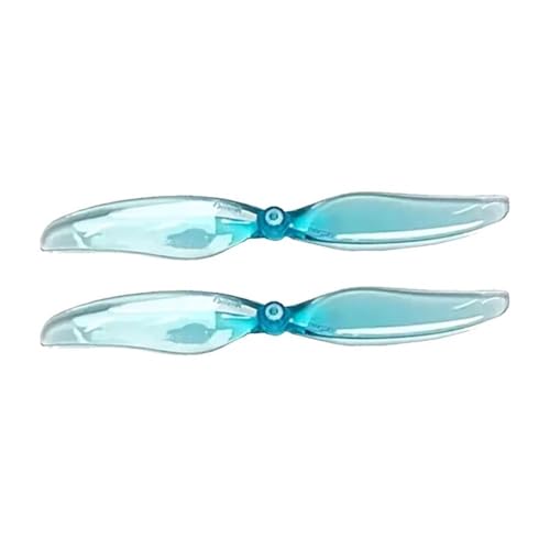 Hélice à 2 pales de 75mm pour système de propulsion avec arbre de 1.5mm en polycarbonate