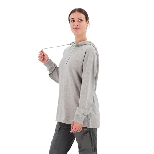 Fjällräven Damen Vardag Hoodie, Grey/Melange, M