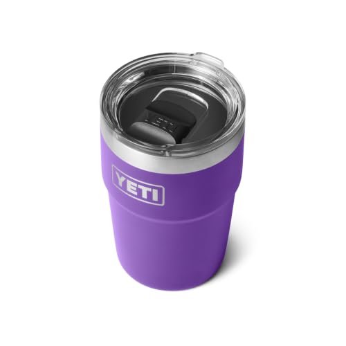 Image of YETI Rambler 16 oz Stackable Tumbler, Vacuum Insulated, Stainless Steel with MagSlider Lid | Stackable