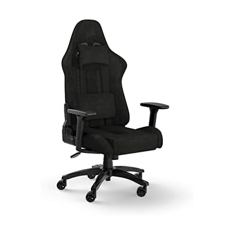 Corsair TC100 Relaxed Gaming Chair with Lumbar Support Cover