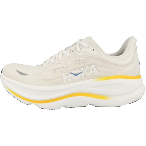 Hoka Men's Bondi 9 White/Grout 11.5 Medium