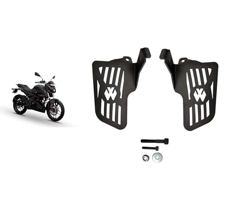 Image of TA Pillion Foot Rest for Baj aj N150, N160, N250, F250 | Heavy Duty Metal Footrest Both Sides | Black Rear Side Foot Rest for Bajaj N Series Bikes | Durable Pillion Support Accessory
