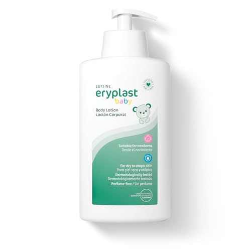 Eryplast Loción Corporal 500 ml - Body lotion - Loción hidratante para Bebé - Dermatológicamente testado y aprobado por Pediatras