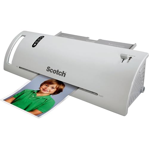 Image of Scotch Thermal Laminating Pouches, Laminate Homemade Ornaments, Christmas Banners and Gift Tags, 5 Mil, 20-Pack Photo Size Laminating Sheets 5 x 7 Inches, Clear