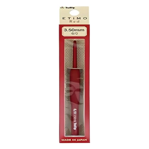 Tulip Crochet Hook, Red, 3,5mm