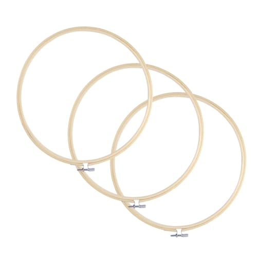 Aros de bordado y bastidor de punto de cruz SEWOART juego de 3 accesorios costura DIY
