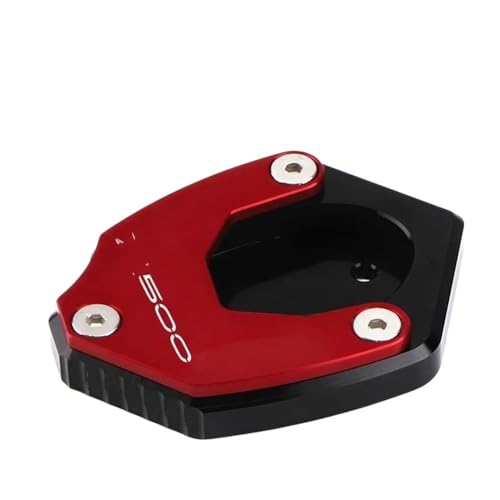 Éviter la chute : extension béquille latérale Z500SE sol meuble moto